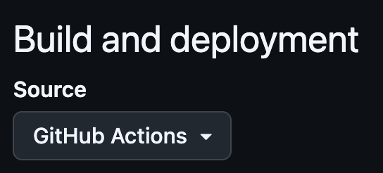 Change GitHub Action Build